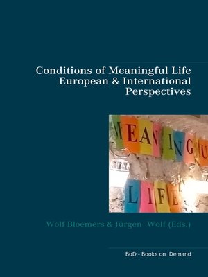 cover image of Conditions of Meaningful Life